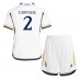 Real Madrid Daniel Carvajal #2 Babykleding Thuisshirt Kinderen 2023-24 Korte Mouwen (+ korte broeken)